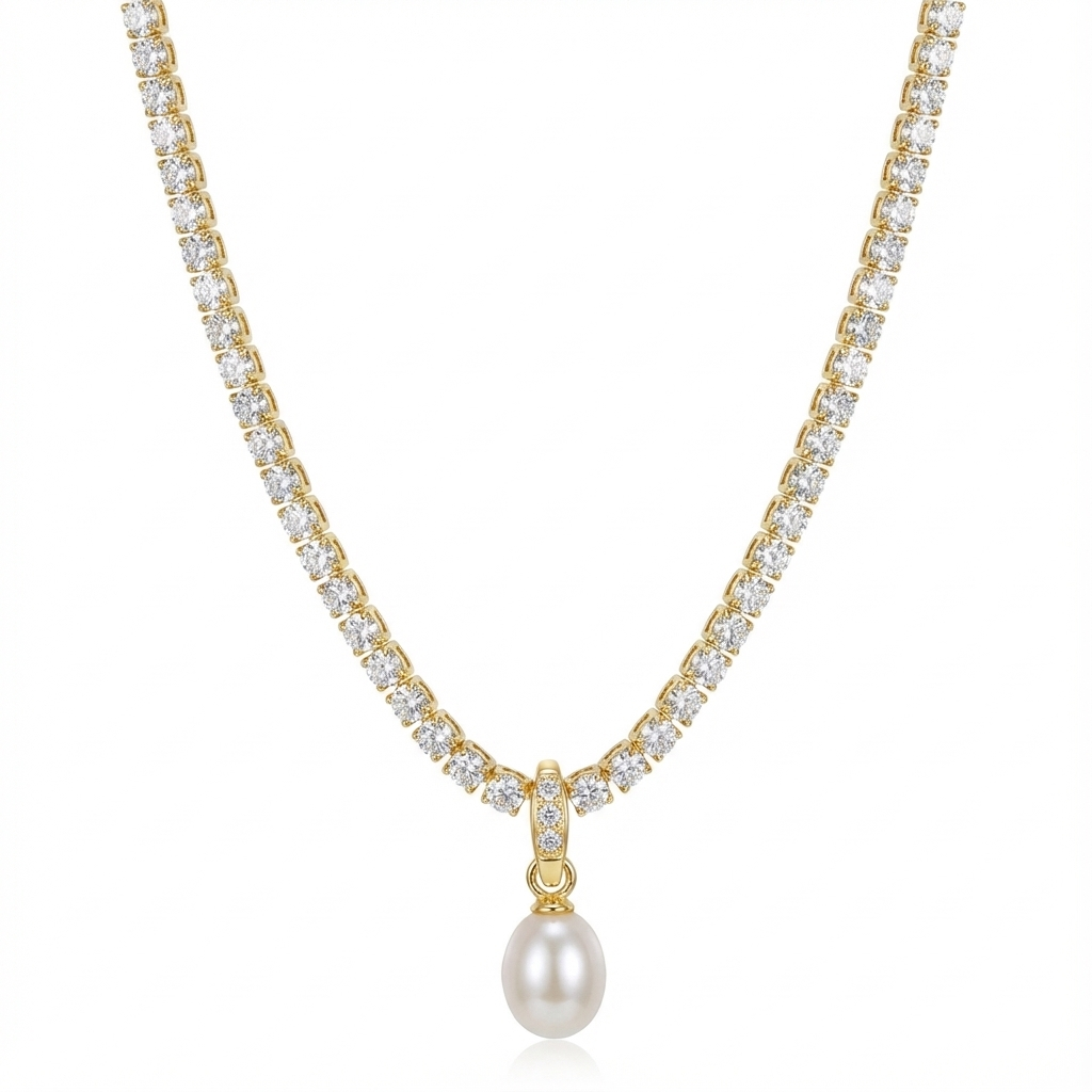collar dalia pearl